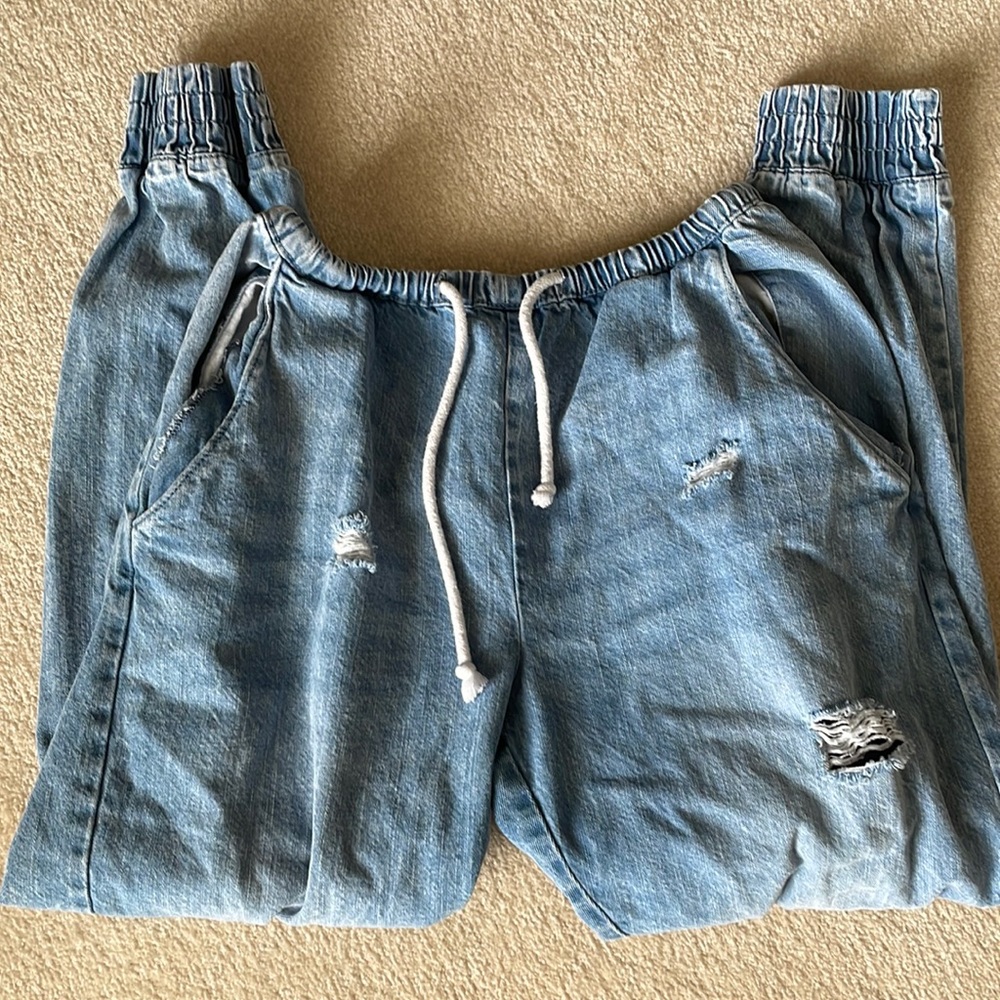 Drawstring Jeans - image 1
